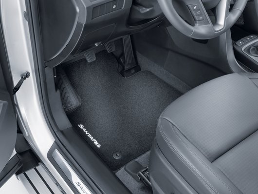 Текстильні килимки, велюр, 3-й ряд - Аксесуари від офіційного дилера Hyundai в Дніпрі та області - фото 8