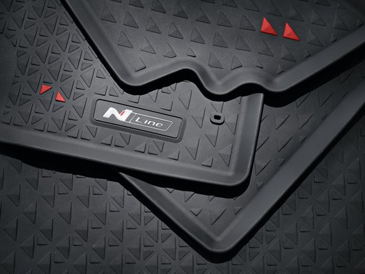 Всепогодні килимки, N Line, LHD - Аксесуари від офіційного дилера Hyundai в Дніпрі та області - фото 8