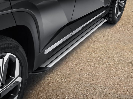 Молдинги дверей, матовий алюміній - Аксесуари від офіційного дилера Hyundai в Дніпрі та області - фото 9