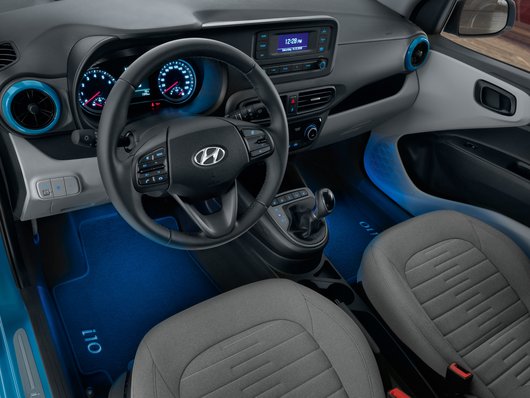 Світлодіодна підсвітка синя, для першого ряду сидінь - Аксесуари від офіційного дилера Hyundai в Дніпрі та області - фото 13