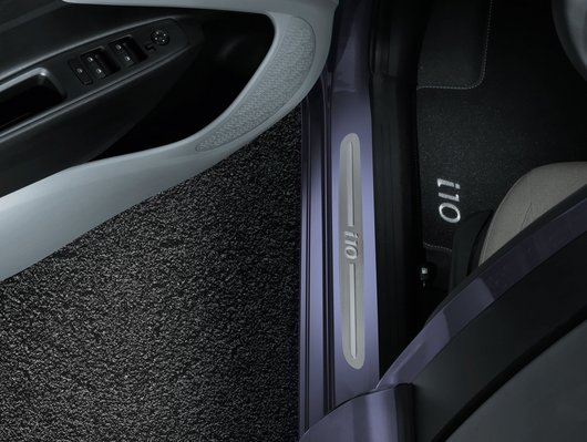 Комплект стальних накладок на пороги - Аксесуари від офіційного дилера Hyundai в Дніпрі та області - фото 9