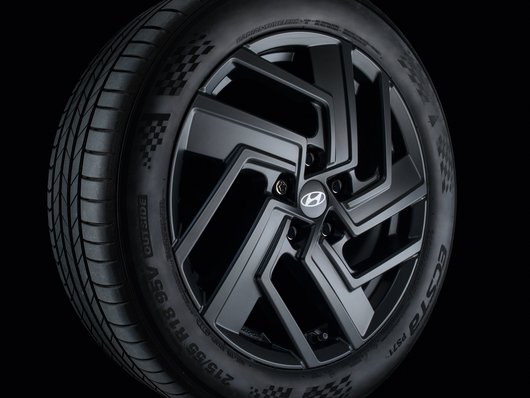 Легкосплавні диски 18'', Bomun, чорні матові - Аксесуари від офіційного дилера Hyundai в Дніпрі та області - фото 9