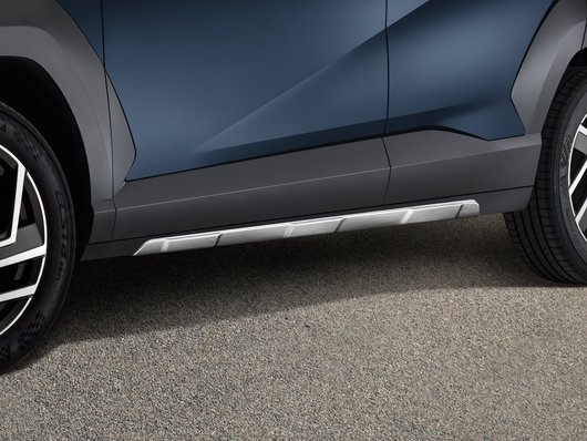 Бічні пороги, оптика з матового алюмінію - Аксесуари від офіційного дилера Hyundai в Дніпрі та області - фото 8
