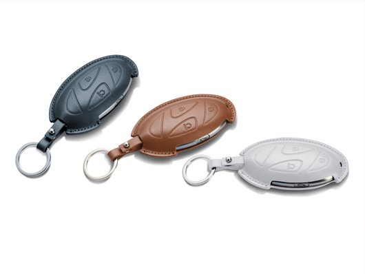 Шкіряний чохол для ключа Hyundai, чорний - Аксесуари від офіційного дилера Hyundai в Дніпрі та області - фото 10