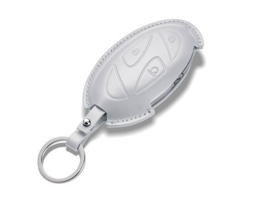 Шкіряний чохол для ключа Hyundai, білий - Аксесуари від офіційного дилера Hyundai в Дніпрі та області - фото 8