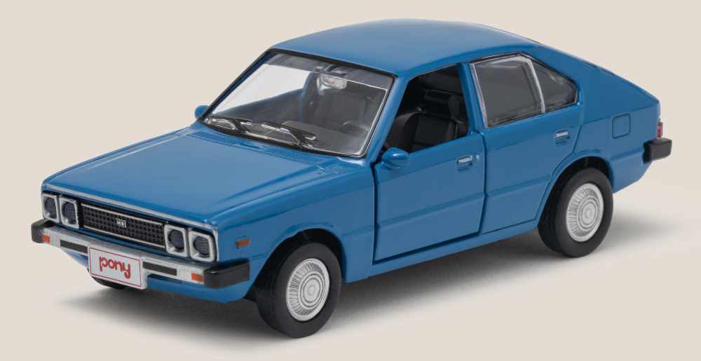 Модель автомобіля Hyundai Pony - Аксесуари від офіційного дилера Hyundai в Дніпрі та області - фото 8