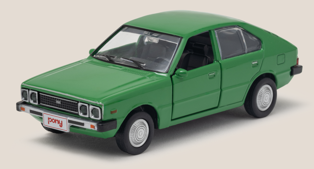 Модель автомобіля Hyundai Pony - Аксесуари від офіційного дилера Hyundai в Дніпрі та області - фото 8